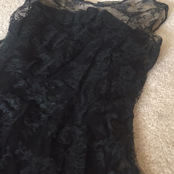 30 yrs old vintage black dress **LIMITED** - Picture 3 of 5